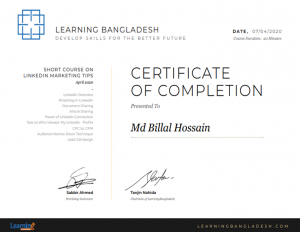 Linkedin Marketing Certification